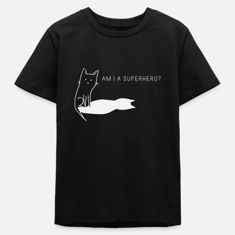 Super-héros - T-shirt ado bio Stanley/Stella - noir