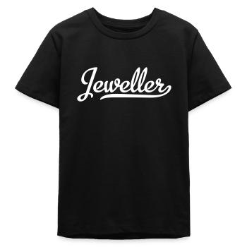 Jeweller - Teens Organic T-shirt by Stanley/Stella - black - Front