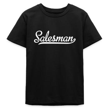Vendeur - T-shirt ado bio Stanley/Stella - noir - Devant