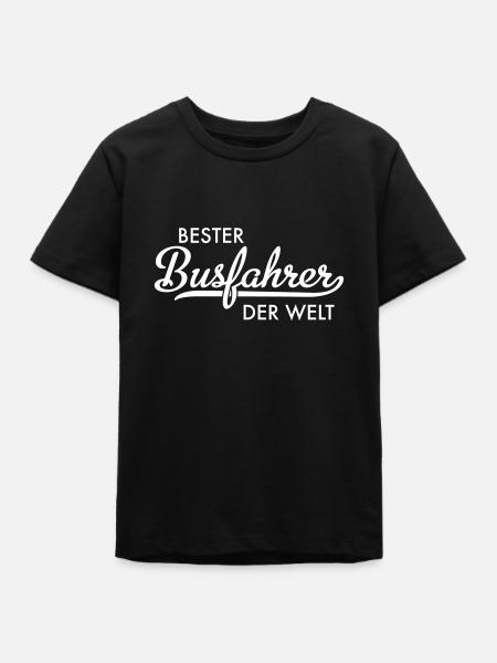 Bester Busfahrer der Welt - Teenager Organic T-Shirt Mini Creator von Stanley/Stella - Schwarz