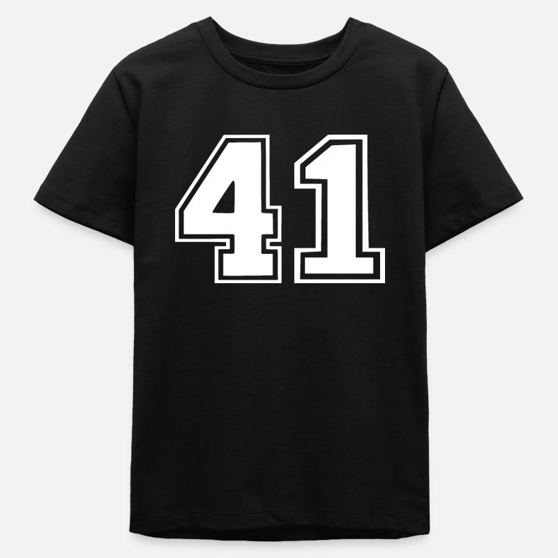 41 - T-shirt ado bio Stanley/Stella - noir