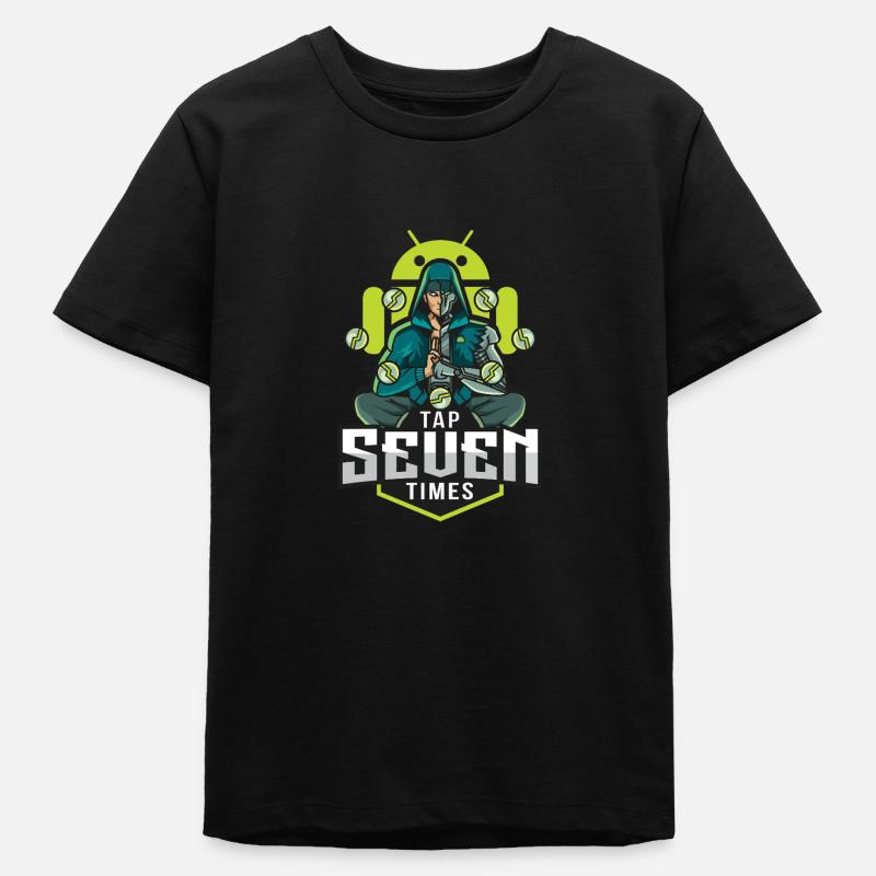 Android developer mode - Teens Organic T-shirt by Stanley/Stella - black