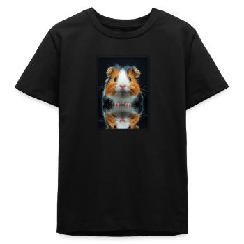 Cobaye - T-shirt ado bio Stanley/Stella - noir - Devant