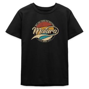 Matura 2024 Maturanten Matura Abschluss Geschenk - Teenager Organic T-Shirt Mini Creator von Stanley/Stella - Schwarz - Vorne