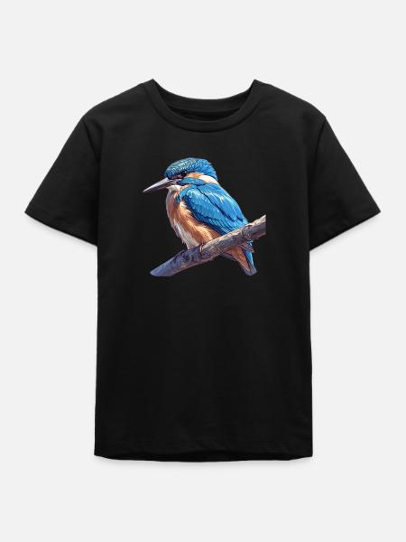 Eisvögel Eisvogel - Teenager Organic T-Shirt Mini Creator von Stanley/Stella - Schwarz