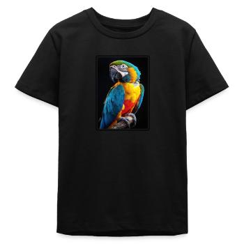 L’ère de l’ara - T-shirt ado bio Stanley/Stella - noir - Devant