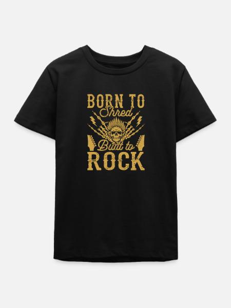 Rock And Roll - Teenager Organic T-Shirt Mini Creator von Stanley/Stella - Schwarz