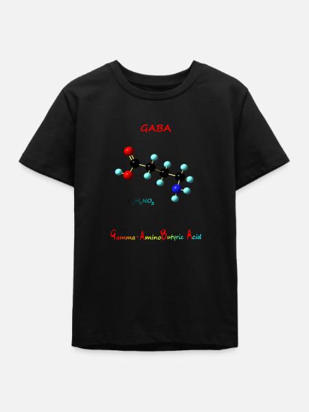 GABA - Rosie Aldrich - Teenager Organic T-Shirt Mini Creator von Stanley/Stella - Schwarz