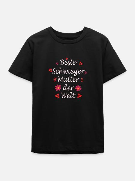Schwiegermutter Design - Teenager Organic T-Shirt Mini Creator von Stanley/Stella - Schwarz