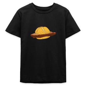 Rôtisserie - T-shirt ado bio Stanley/Stella - noir - Devant