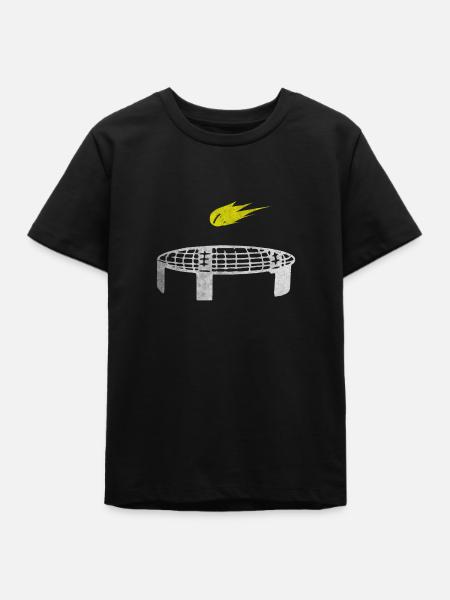 Spikeball - Teenager Organic T-Shirt Mini Creator von Stanley/Stella - Schwarz