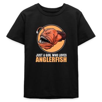 Poisson-grenouille poisson-grenouille - T-shirt ado bio Stanley/Stella - noir - Devant