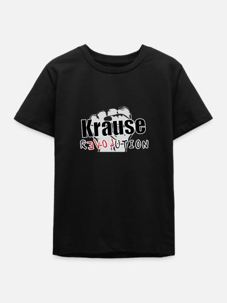 Krause Revolution - Teenager Organic T-Shirt Mini Creator von Stanley/Stella - Schwarz