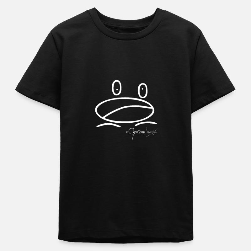 Grenouillemini - Ranunculus Oophagus - T-shirt ado bio Stanley/Stella - noir