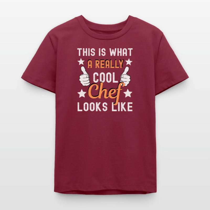 Chef Cuisinier Chef T-shirt ado bio Stanley/Stella