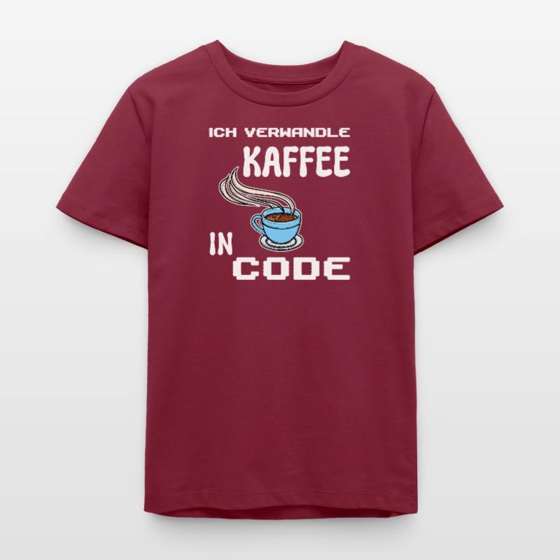 Developer Computerfreak Statement Coden Skripting Teenager Organic T-Shirt Mini Creator von Stanley/Stella