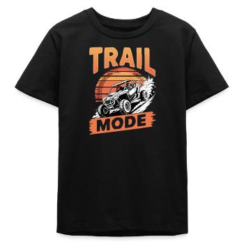 UTV Tout-Terrain 4 Roues Côte à côte - T-shirt ado bio Stanley/Stella - noir - Devant