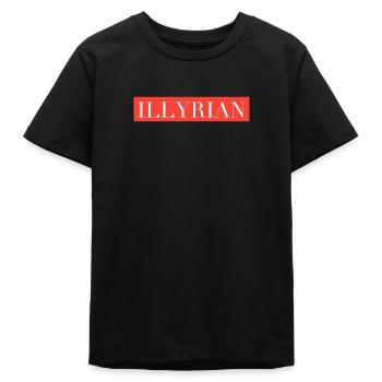Illyrian - T-shirt ado bio Stanley/Stella - noir - Devant