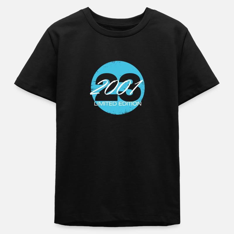 Edition limitée 23 ans d’âge - T-shirt ado bio Stanley/Stella - noir