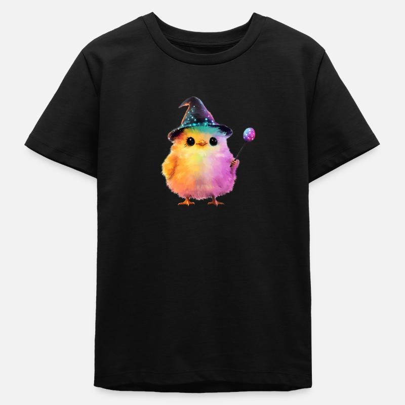 Magic Chick - Teens Organic T-shirt by Stanley/Stella - black