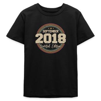 September 2018 Geburtstagsgeschenk 2018 - Teenager Organic T-Shirt Mini Creator von Stanley/Stella - Schwarz - Vorne