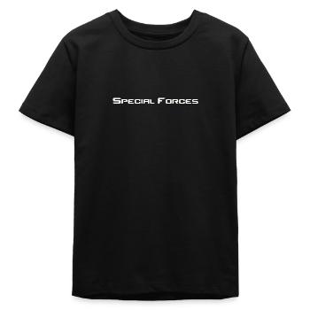 Special Forces - Teens Organic T-shirt by Stanley/Stella - black - Front