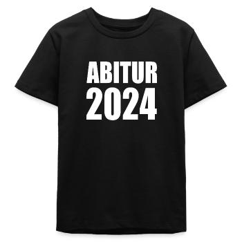 Abitur 2024 - Teenager Organic T-Shirt Mini Creator von Stanley/Stella - Schwarz - Vorne