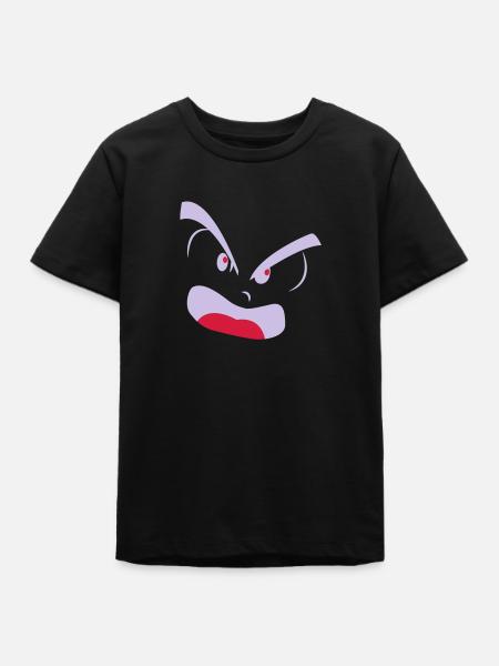 angry - Teens Organic T-shirt by Stanley/Stella - black
