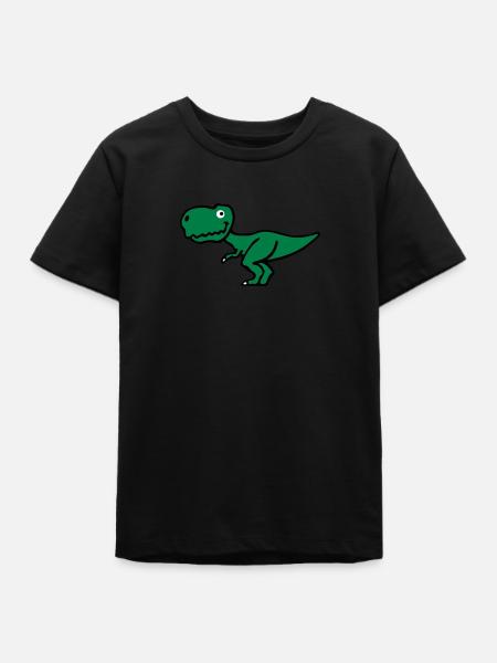 T-Rex - Teens Organic T-shirt by Stanley/Stella - black