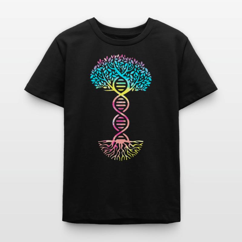 Structural formula molecule Teens Organic T-shirt by Stanley/Stella
