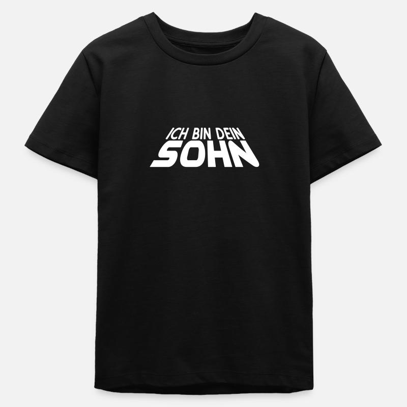 Ich bin dein SOHN 3D (1c) - Teens Organic T-shirt by Stanley/Stella - black