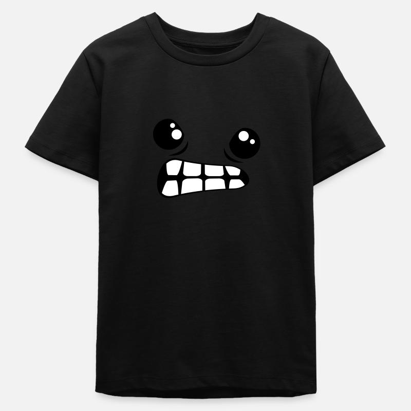 Evil Look Comic - Teenager Organic T-Shirt Mini Creator von Stanley/Stella - Schwarz