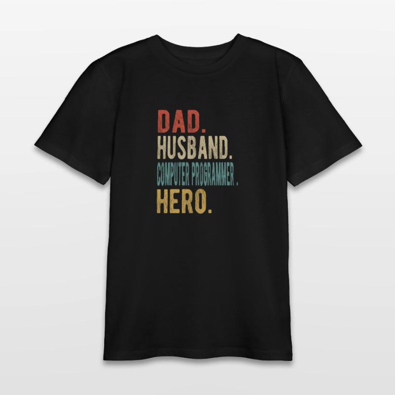 Computerprogrammierer Vater Ehemann Held Teenager Organic T-Shirt Mini Creator von Stanley/Stella