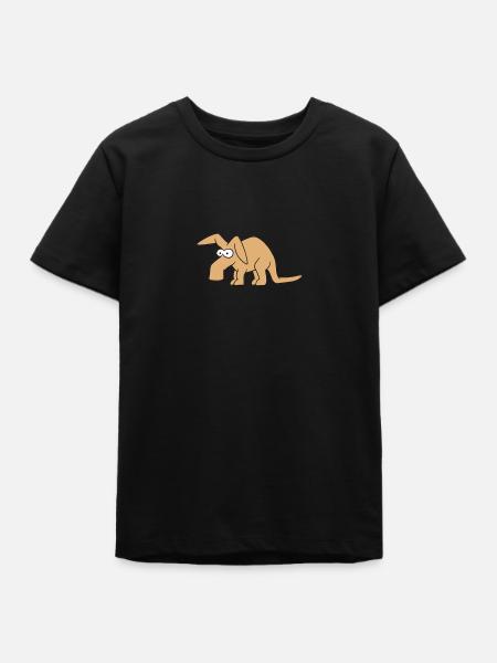 Erdferkel - Teenager Organic T-Shirt Mini Creator von Stanley/Stella - Schwarz