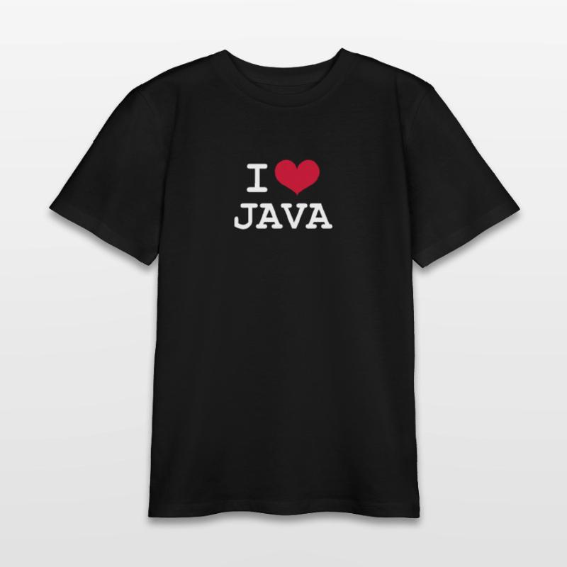 I Love Java [Developer / Geek] Teens Organic T-shirt by Stanley/Stella