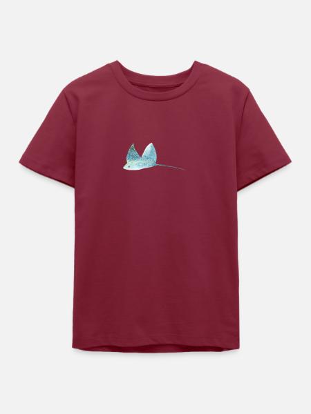 Rochen - Teenager Organic T-Shirt Mini Creator von Stanley/Stella - Burgunderrot