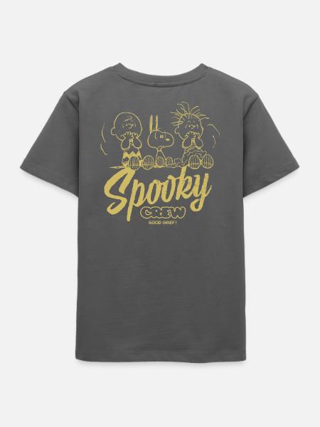 Peanuts Halloween-Design Spooky Crew - Teenager Organic T-Shirt Mini Creator von Stanley/Stella - Anthrazit