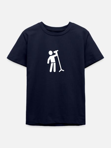 Sänger - Teenager Organic T-Shirt Mini Creator von Stanley/Stella - Navy