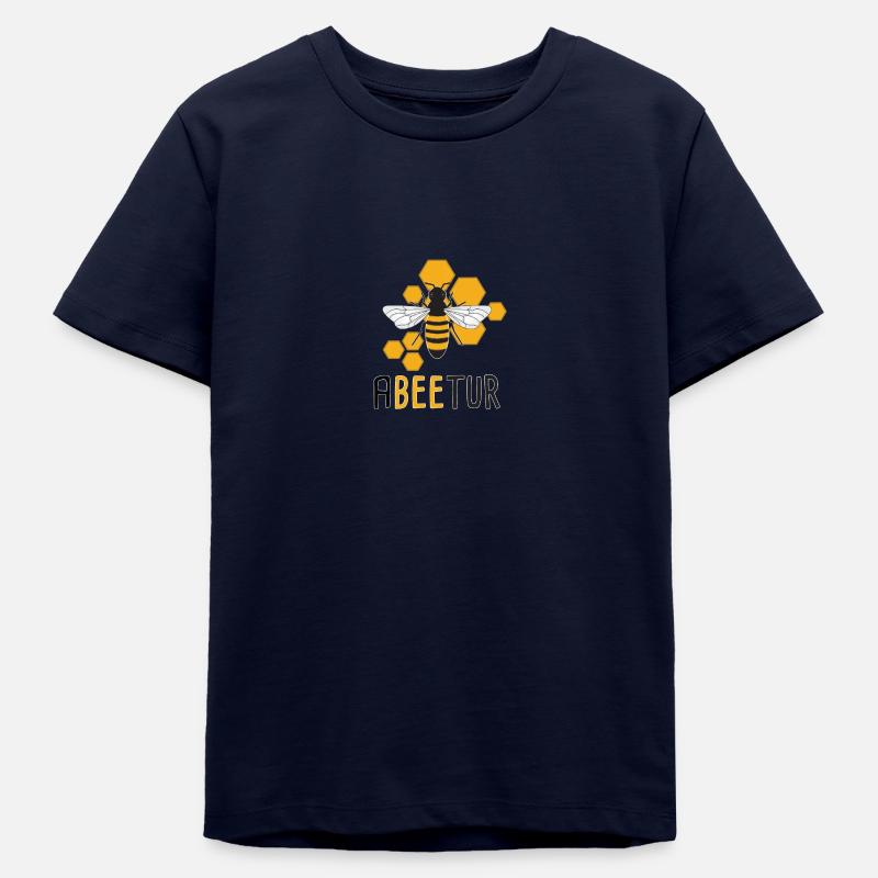 Lycée - T-shirt ado bio Stanley/Stella - marine