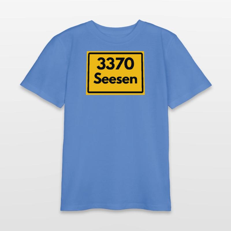 OLD POSTCODE POSTCODE RETRO 3370 SEESEN HARZ Teens Organic T-shirt by Stanley/Stella