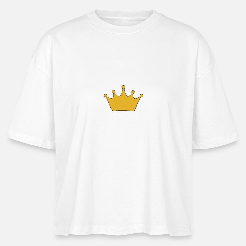 Crown - Stanley/Stella Nova Women’s Boxy Organic T-Shirt - white
