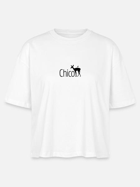 ChicoREH Chicorée - Stanley/Stella Frauen Boxy Bio-T-Shirt Nova - Weiß