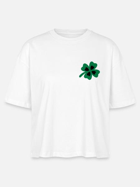 kleeblatt - Stanley/Stella Frauen Boxy Bio-T-Shirt Nova - Weiß