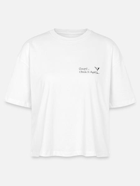 Espresso Martini Again - Stanley/Stella Frauen Boxy Bio-T-Shirt Nova - Weiß