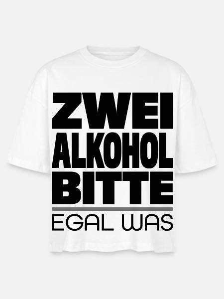 Trinkspruch - Stanley/Stella Frauen Boxy Bio-T-Shirt Nova - Weiß