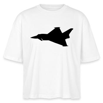 EF2000 Typhoon - T-shirt bio NOVA Stanley/Stella Femme - blanc - Devant - Anna (173cm)