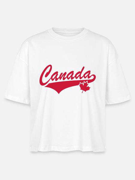 Canada - Stanley/Stella Frauen Boxy Bio-T-Shirt Nova - Weiß