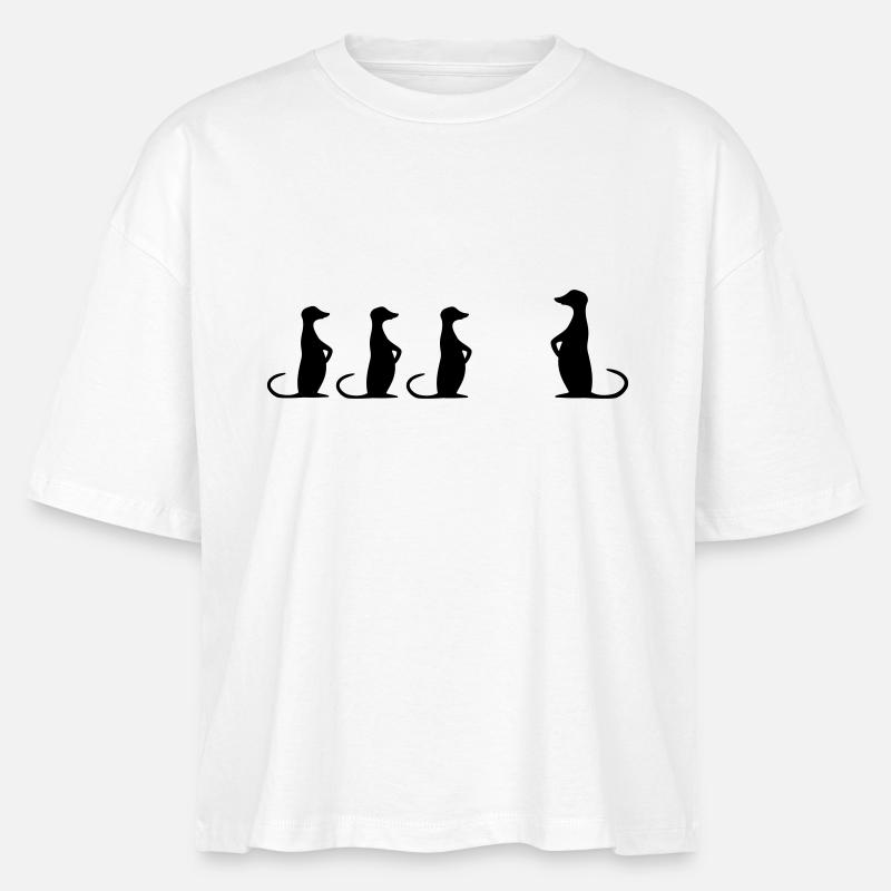 suricate - T-shirt bio NOVA Stanley/Stella Femme - blanc