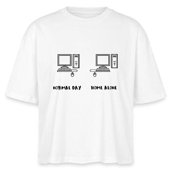 Computer porn masturbation handjob sex internet - Stanley/Stella Nova Women’s Boxy Organic T-Shirt - white - Front - Anna (173cm)