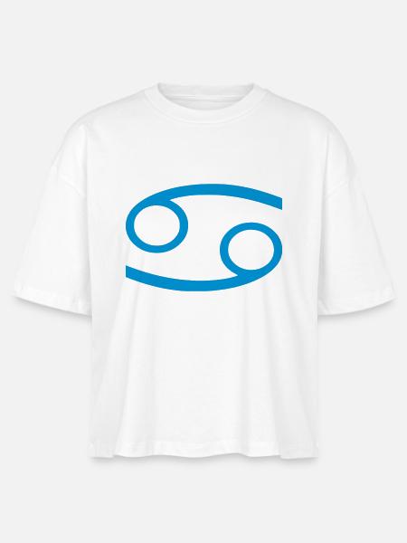 69 Stellung - Stanley/Stella Frauen Boxy Bio-T-Shirt Nova - Weiß